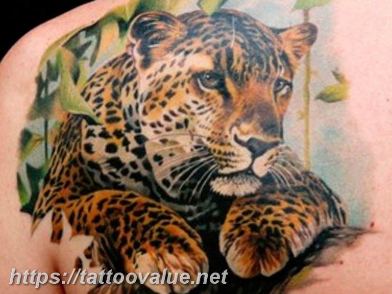 Photo tattoo cheetah 22.01.2019 №053 - tattoo cheetah example of drawing - tattoovalue.net