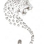 Photo tattoo cheetah 22.01.2019 №056 - tattoo cheetah example of drawing - tattoovalue.net