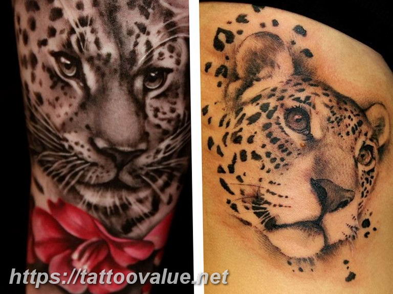 Photo tattoo cheetah 22.01.2019 №057 - tattoo cheetah example of drawing - tattoovalue.net