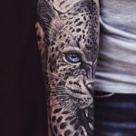 Photo tattoo cheetah 22.01.2019 №063 - tattoo cheetah example of drawing - tattoovalue.net