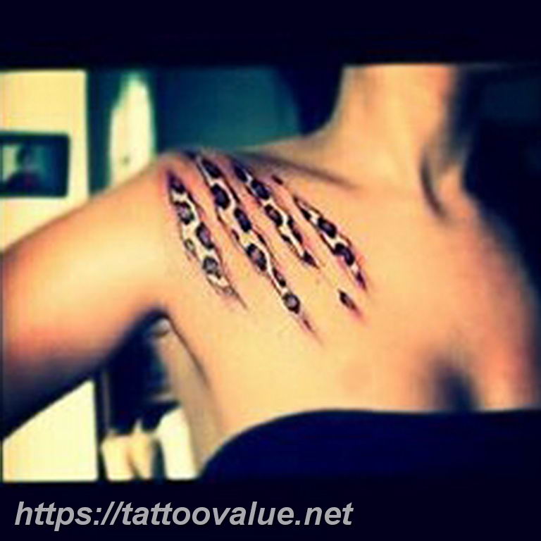 Photo tattoo cheetah 22.01.2019 №073 - tattoo cheetah example of drawing - tattoovalue.net