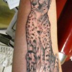 Photo tattoo cheetah 22.01.2019 №075 - tattoo cheetah example of drawing - tattoovalue.net