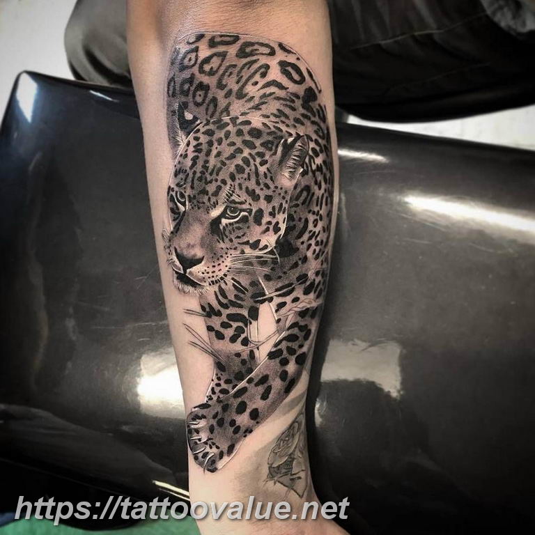 Photo tattoo cheetah 22.01.2019 №086 - tattoo cheetah example of drawing - tattoovalue.net