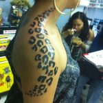 Photo tattoo cheetah 22.01.2019 №096 - tattoo cheetah example of drawing - tattoovalue.net