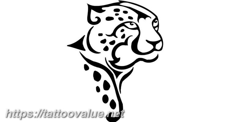 Photo tattoo cheetah 22.01.2019 №100 - tattoo cheetah example of drawing - tattoovalue.net