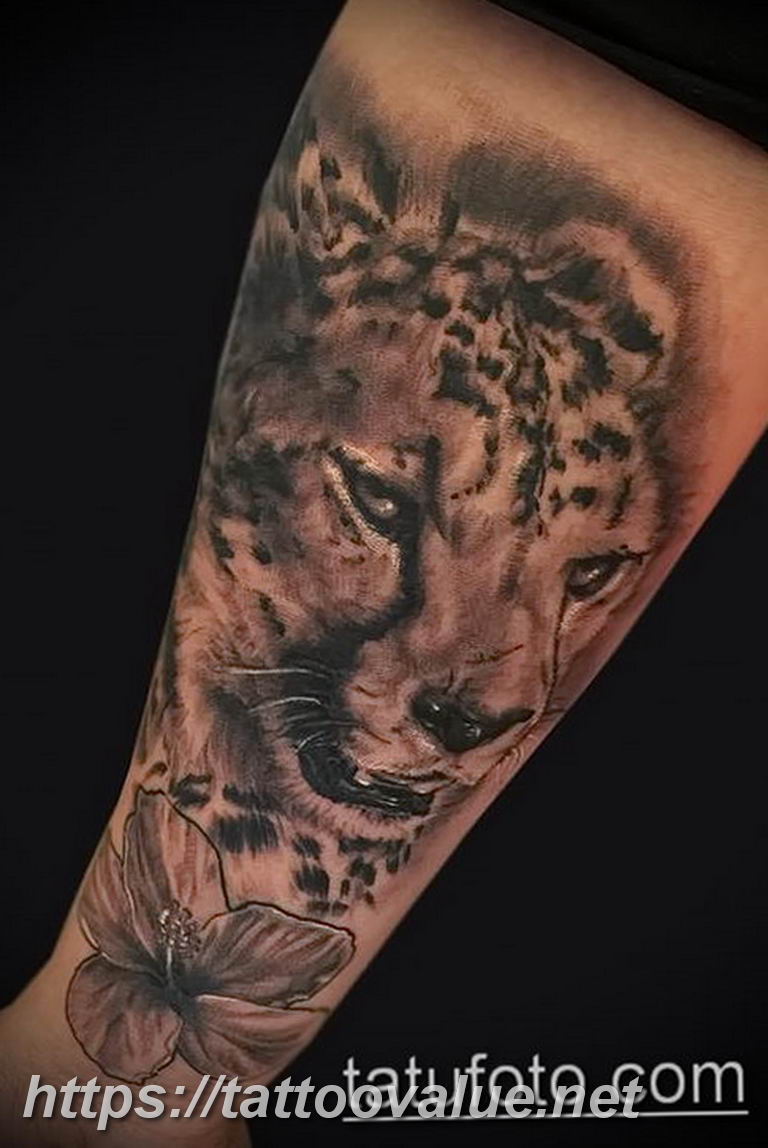 Photo tattoo cheetah 22.01.2019 №104 - tattoo cheetah example of drawing - tattoovalue.net