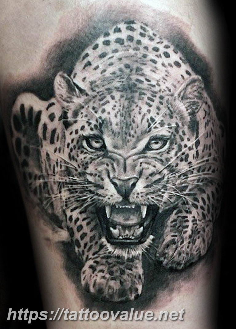 Photo tattoo cheetah 22.01.2019 №107 - tattoo cheetah example of drawing - tattoovalue.net