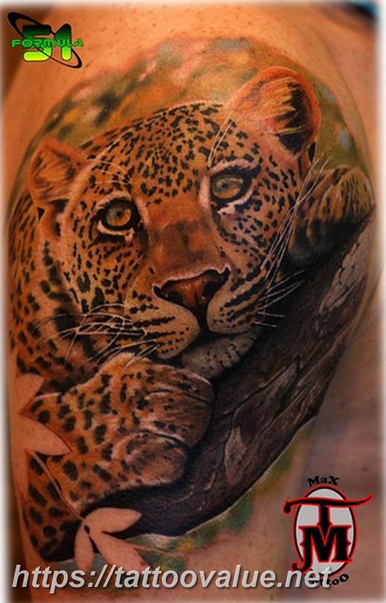 Photo tattoo cheetah 22.01.2019 №142 - tattoo cheetah example of drawing - tattoovalue.net