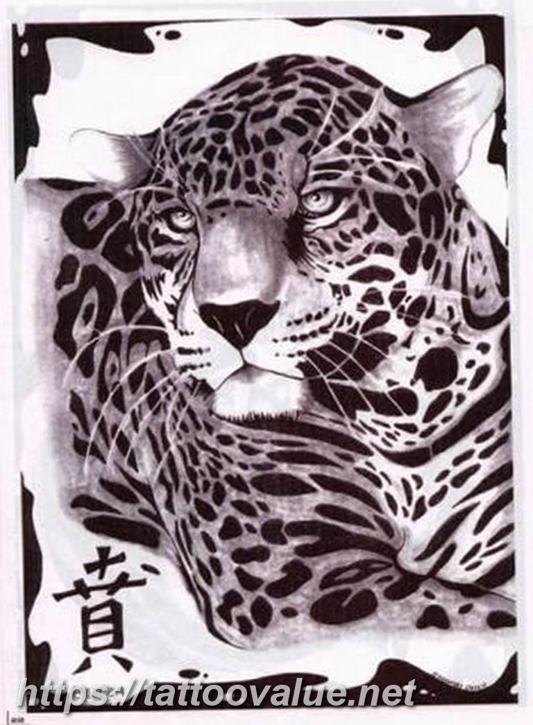 Photo tattoo cheetah 22.01.2019 №145 - tattoo cheetah example of drawing - tattoovalue.net
