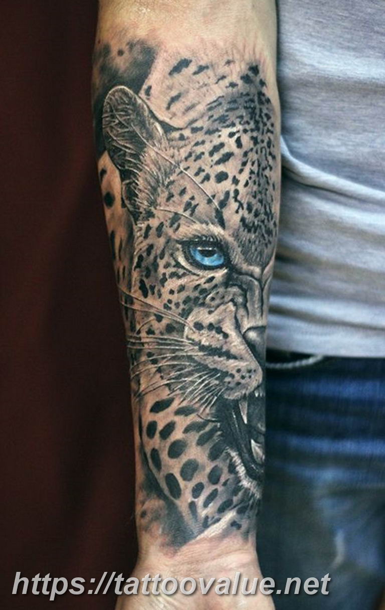 Photo tattoo cheetah 22.01.2019 №149 - tattoo cheetah example of drawing - tattoovalue.net