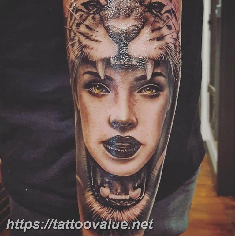 Photo tattoo cheetah 22.01.2019 №155 - tattoo cheetah example of drawing - tattoovalue.net