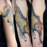 Photo tattoo cheetah 22.01.2019 №158 - tattoo cheetah example of drawing - tattoovalue.net