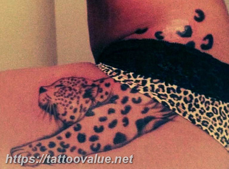 Photo tattoo cheetah 22.01.2019 №190 - tattoo cheetah example of drawing - tattoovalue.net