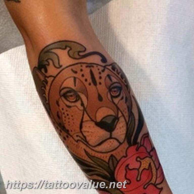 Photo tattoo cheetah 22.01.2019 №191 - tattoo cheetah example of drawing - tattoovalue.net