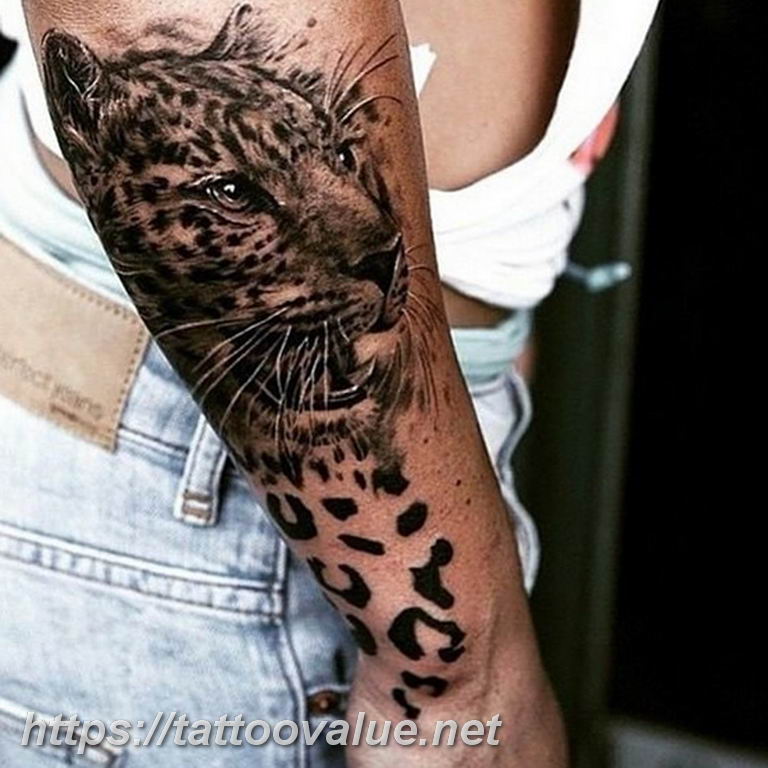 Photo tattoo cheetah 22.01.2019 №211 - tattoo cheetah example of drawing - tattoovalue.net