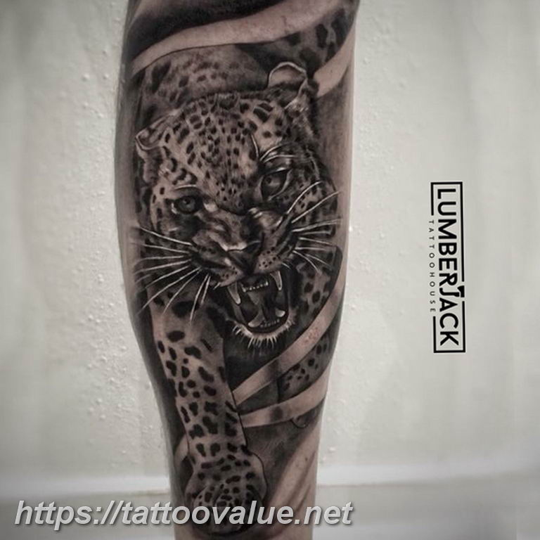 Photo tattoo cheetah 22.01.2019 №218 - tattoo cheetah example of drawing - tattoovalue.net