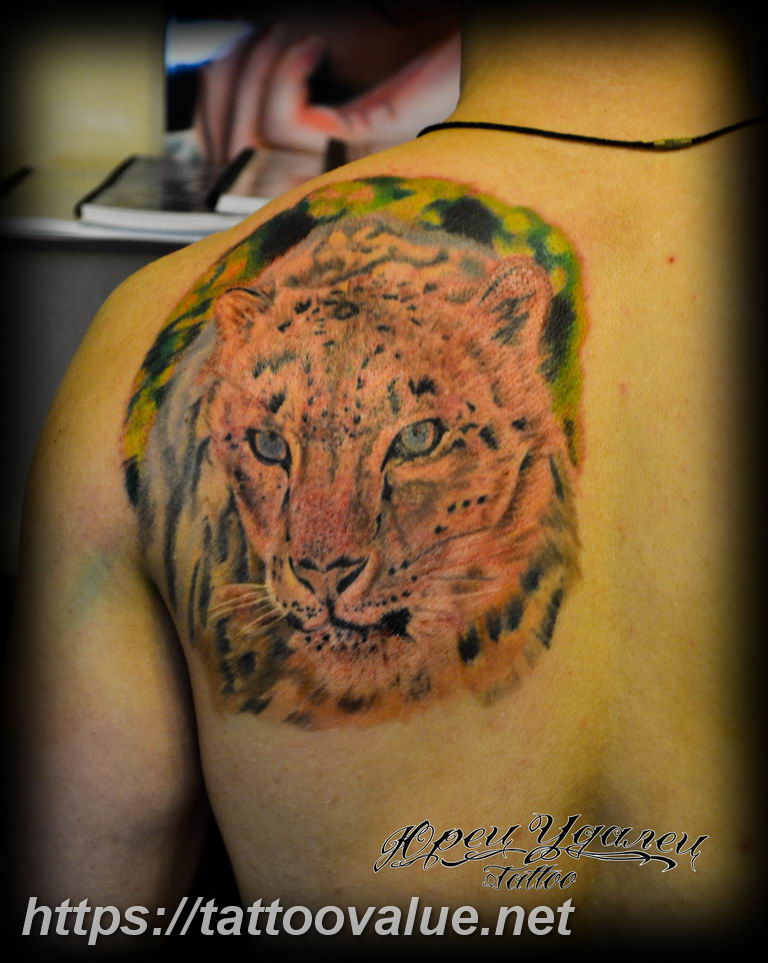 Photo tattoo cheetah 22.01.2019 №221 - tattoo cheetah example of drawing - tattoovalue.net