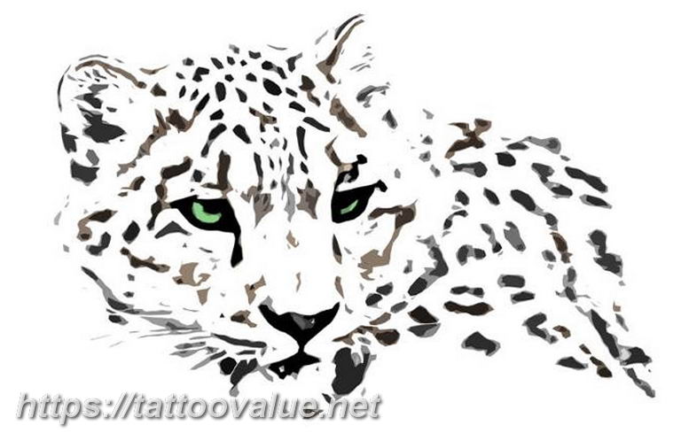 Photo tattoo cheetah 22.01.2019 №231 - tattoo cheetah example of drawing - tattoovalue.net