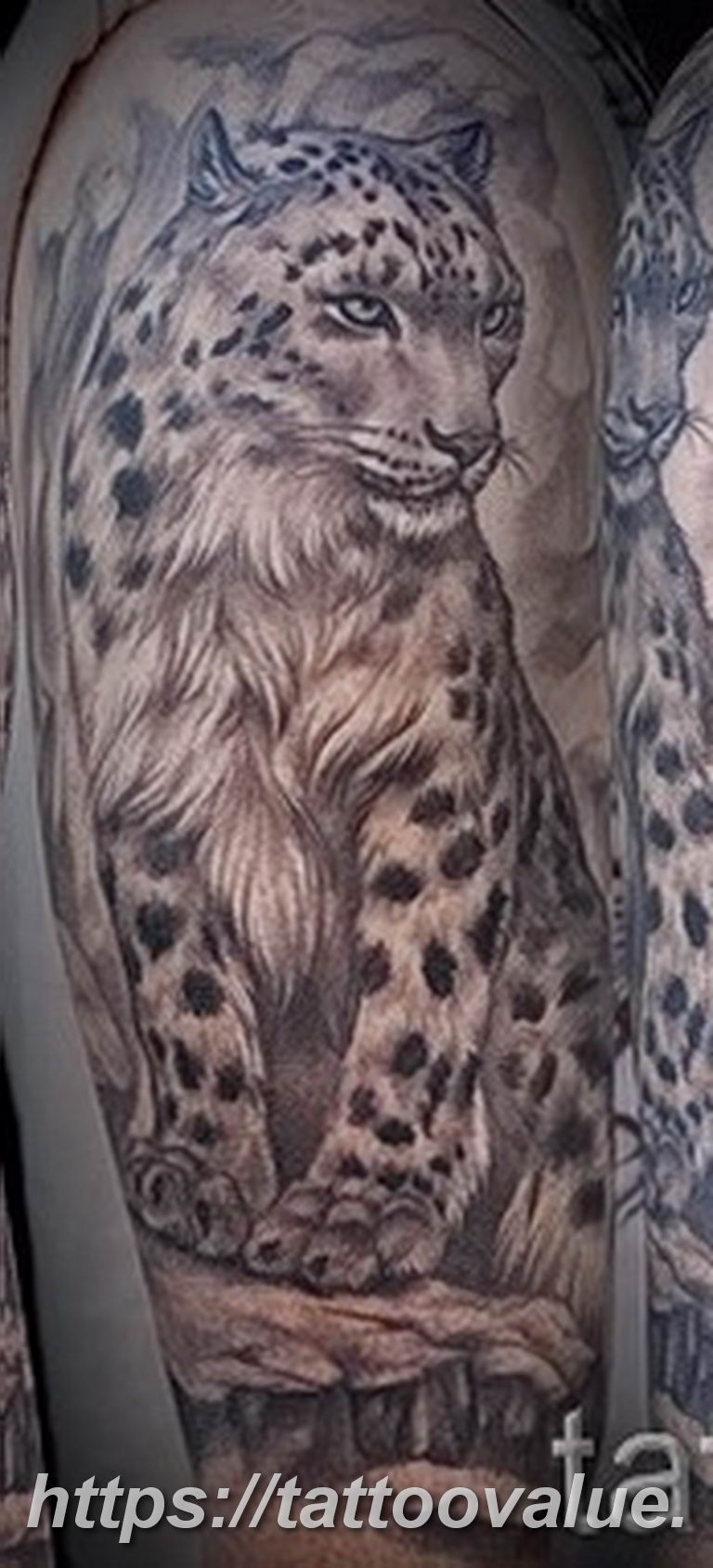 Photo tattoo cheetah 22.01.2019 №275 - tattoo cheetah example of drawing - tattoovalue.net