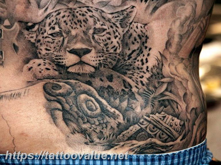 Photo tattoo cheetah 22.01.2019 №277 - tattoo cheetah example of drawing - tattoovalue.net