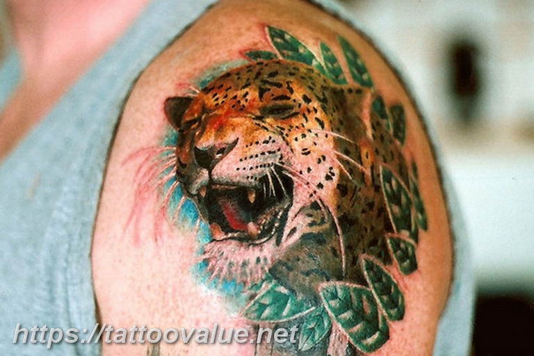 Photo tattoo cheetah 22.01.2019 №289 - tattoo cheetah example of drawing - tattoovalue.net
