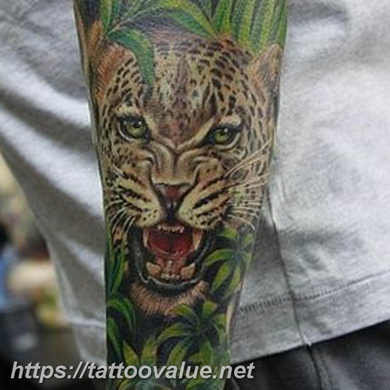 Photo tattoo cheetah 22.01.2019 №295 - tattoo cheetah example of drawing - tattoovalue.net