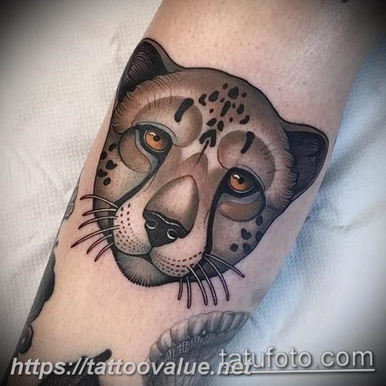 Photo tattoo cheetah 22.01.2019 №322 - tattoo cheetah example of drawing - tattoovalue.net