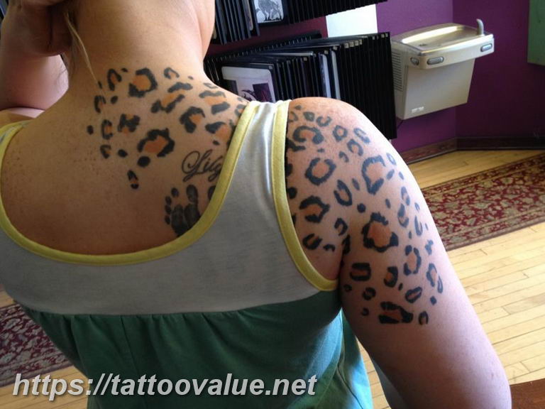 Photo tattoo cheetah 22.01.2019 №347 - tattoo cheetah example of drawing - tattoovalue.net