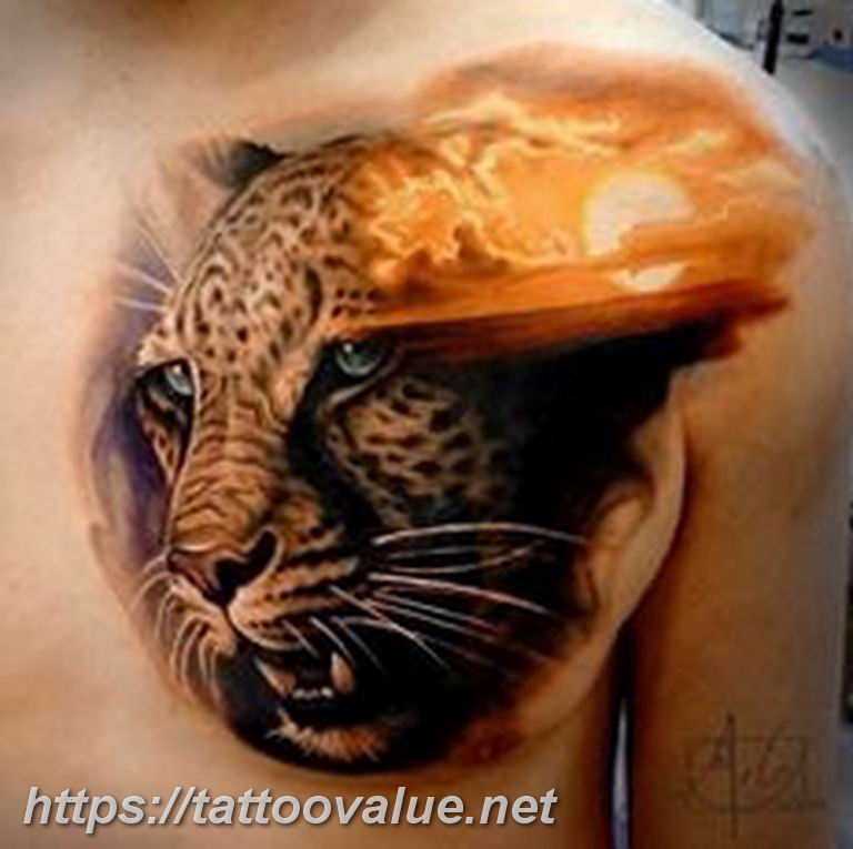 Photo tattoo cheetah 22.01.2019 №353 - tattoo cheetah example of drawing - tattoovalue.net