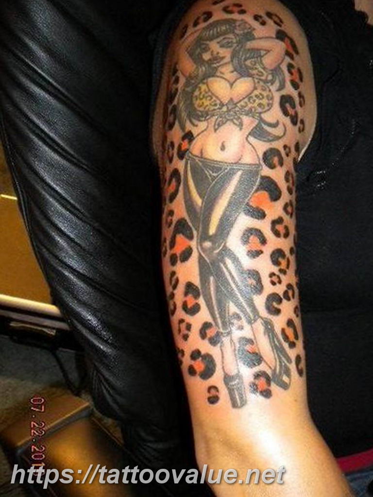 Photo tattoo cheetah 22.01.2019 №405 - tattoo cheetah example of drawing - tattoovalue.net