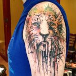 Photo tattoo cheetah 22.01.2019 №425 - tattoo cheetah example of drawing - tattoovalue.net