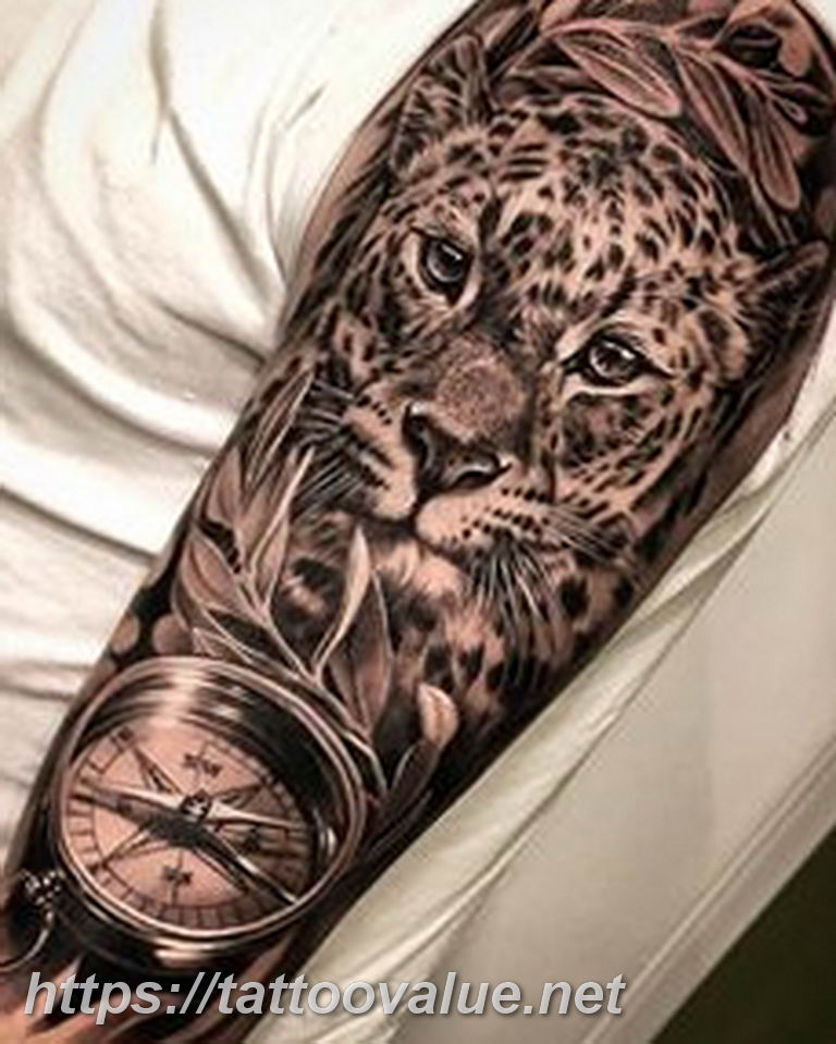 Photo tattoo cheetah 22.01.2019 №427 - tattoo cheetah example of drawing - tattoovalue.net