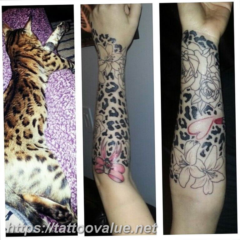 Photo tattoo cheetah 22.01.2019 №462 - tattoo cheetah example of drawing - tattoovalue.net