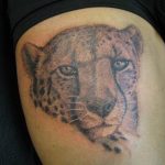 Photo tattoo cheetah 22.01.2019 №481 - tattoo cheetah example of drawing - tattoovalue.net