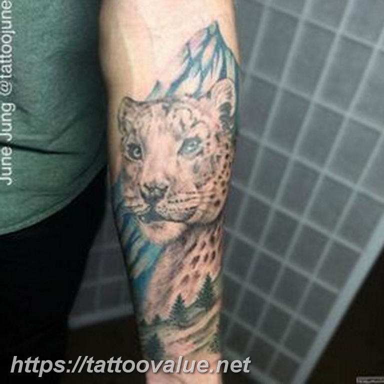 Photo tattoo cheetah 22.01.2019 №501 - tattoo cheetah example of drawing - tattoovalue.net