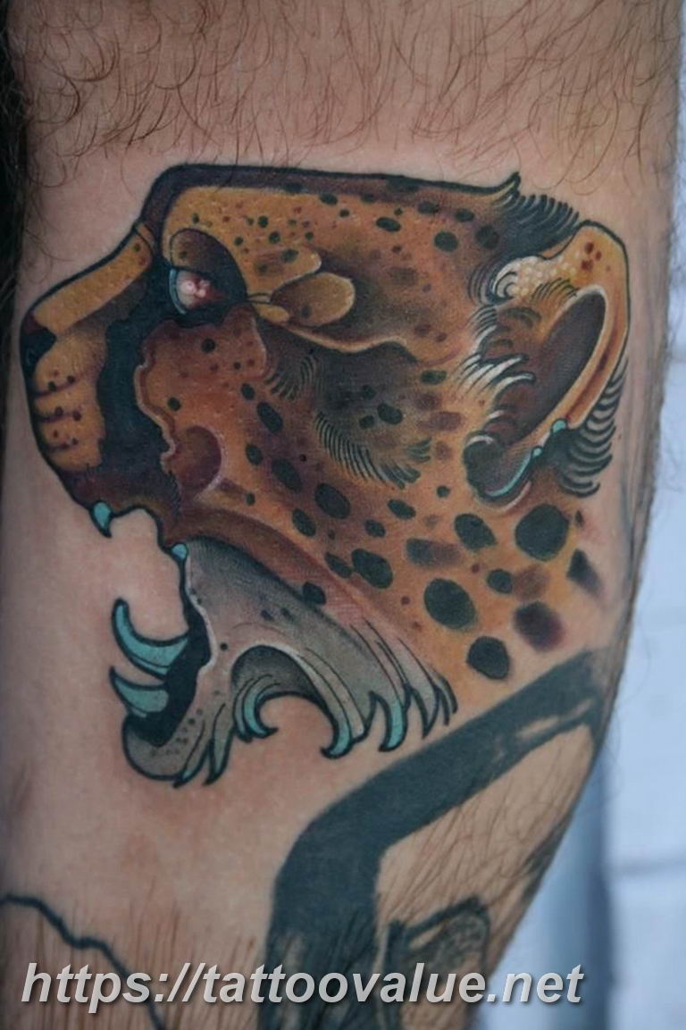 Photo tattoo cheetah 22.01.2019 №506 - tattoo cheetah example of drawing - tattoovalue.net