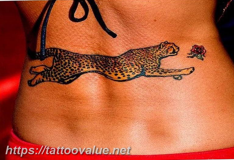 Photo tattoo cheetah 22.01.2019 №549 - tattoo cheetah example of drawing - tattoovalue.net