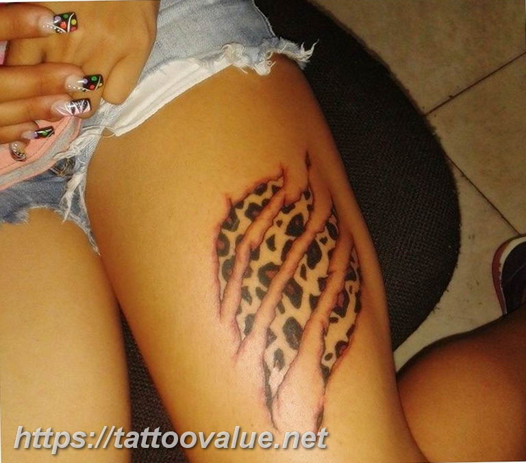 Photo tattoo cheetah 22.01.2019 №554 - tattoo cheetah example of drawing - tattoovalue.net