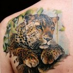 Photo tattoo cheetah 22.01.2019 №565 - tattoo cheetah example of drawing - tattoovalue.net