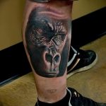 photo example of a gorilla tattoo 28.01.2019 №079 - drawing tattoo gorilla - tattoovalue.net