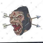 photo example of a gorilla tattoo 28.01.2019 №104 - drawing tattoo gorilla - tattoovalue.net