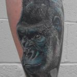 photo example of a gorilla tattoo 28.01.2019 №128 - drawing tattoo gorilla - tattoovalue.net