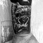 photo example of a gorilla tattoo 28.01.2019 №164 - drawing tattoo gorilla - tattoovalue.net