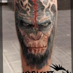 photo example of a gorilla tattoo 28.01.2019 №196 - drawing tattoo gorilla - tattoovalue.net