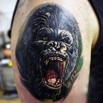 photo example of a gorilla tattoo 28.01.2019 №265 - drawing tattoo gorilla - tattoovalue.net