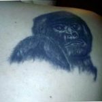 photo example of a gorilla tattoo 28.01.2019 №292 - drawing tattoo gorilla - tattoovalue.net