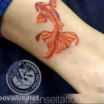 photo goldfish tattoo 04.01.2019 №009 - goldfish tattoo idea - tattoovalue.net