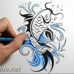 photo goldfish tattoo 04.01.2019 №017 - goldfish tattoo idea - tattoovalue.net