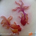 photo goldfish tattoo 04.01.2019 №021 - goldfish tattoo idea - tattoovalue.net