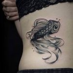 photo goldfish tattoo 04.01.2019 №080 - goldfish tattoo idea - tattoovalue.net